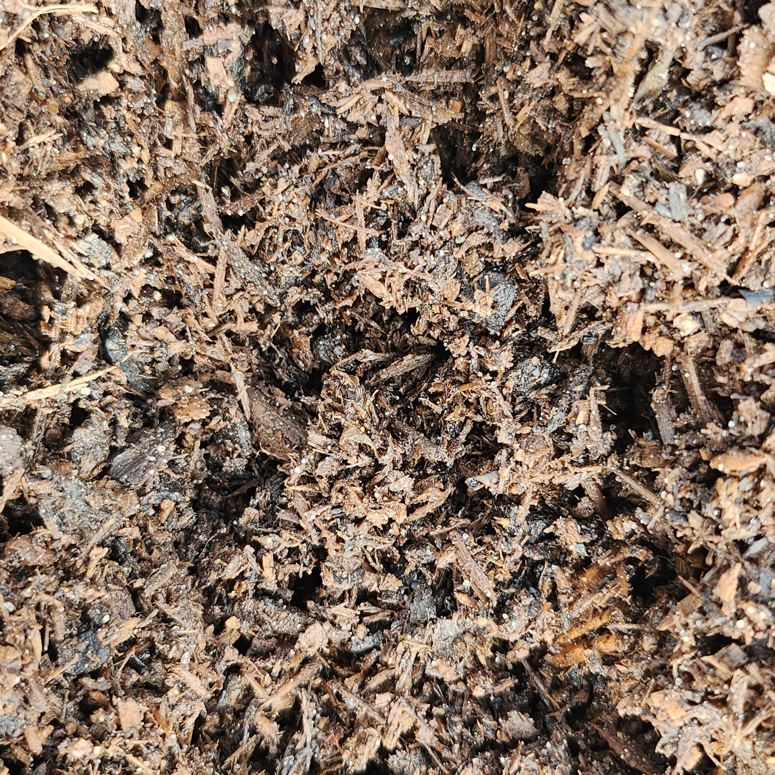 Organic Aged Bark Fines Mulch - 1 Cubic Yard