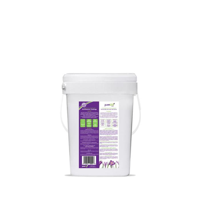 Granulated Worm Castings 1.36 kg Pail